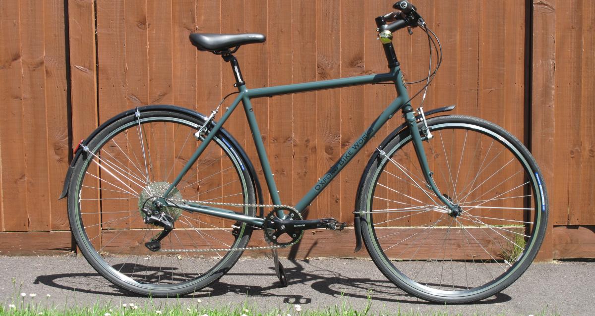 Bike test Oxford Bike Works Model 1E touring bike Cycling UK