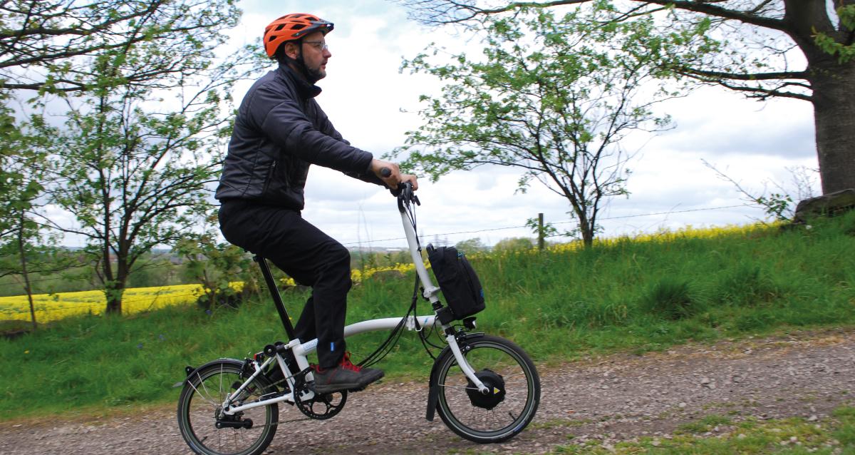 Bike test: Brompton Electric folding e-cycle | Cycling UK