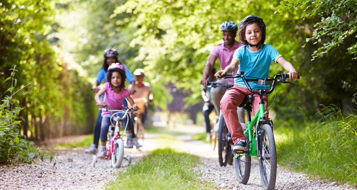 Family cycle routes clearance