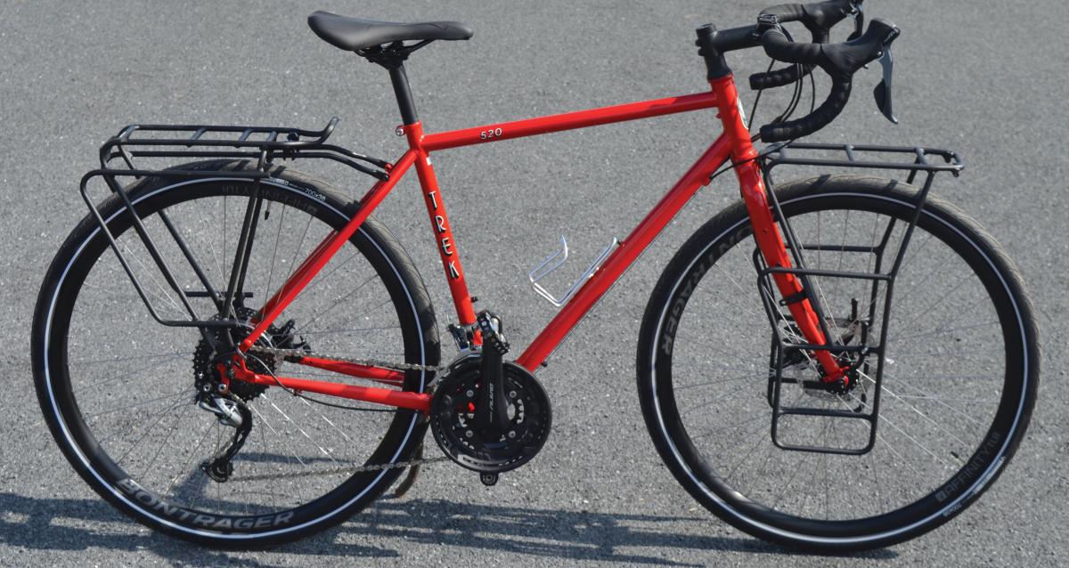 Bike test Trek 520 touring bike Cycling UK