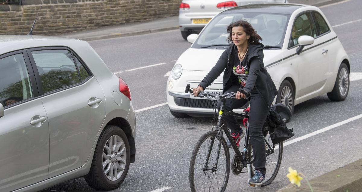 How to cycle in traffic Cycling UK