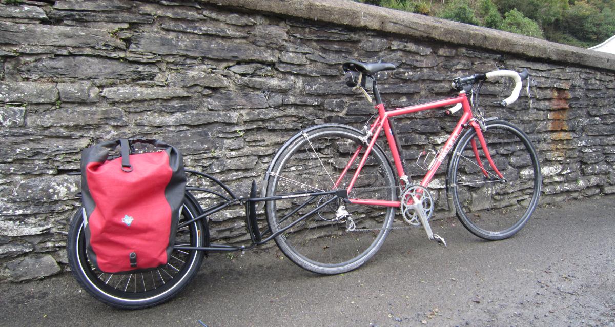 Follow me top bicycle trailer