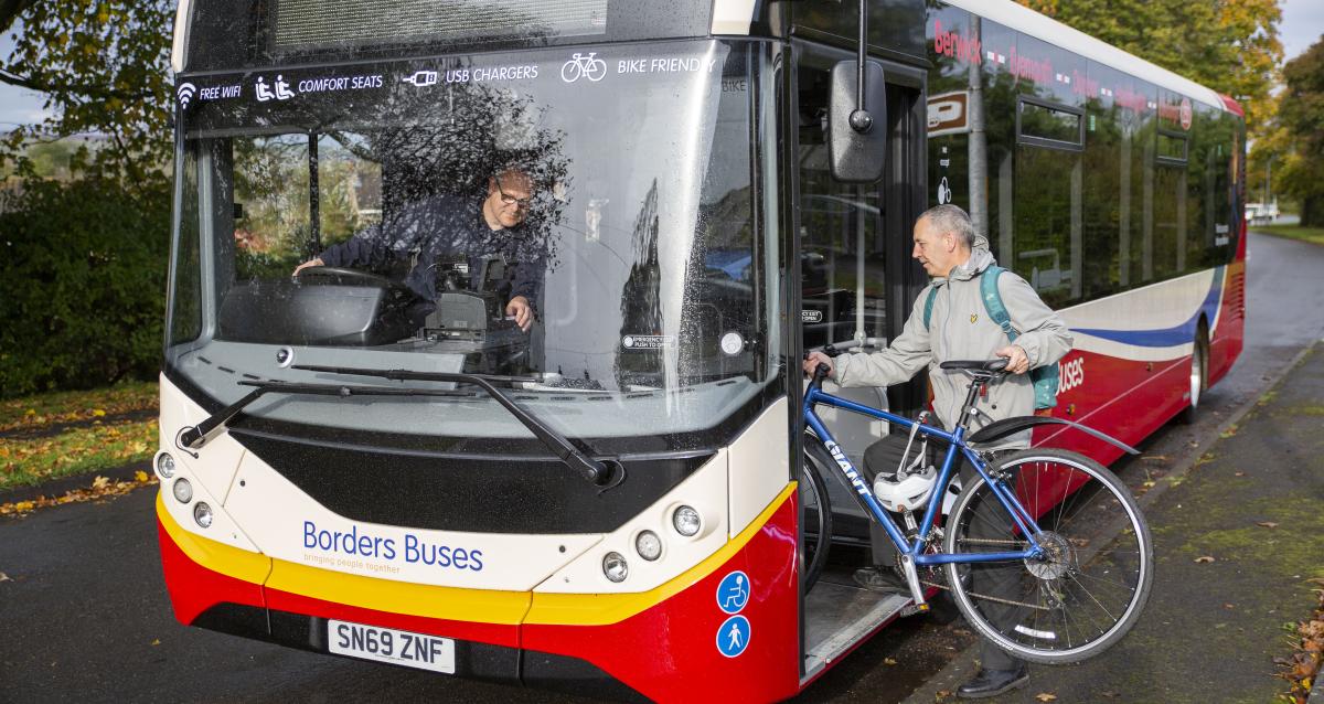 Bikes on go hotsell bus