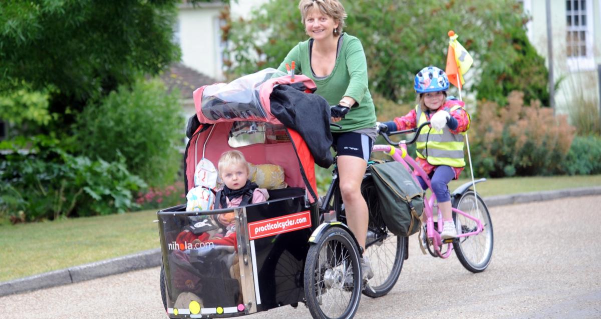 Josie Dew s guide to cycle touring with children Cycling UK