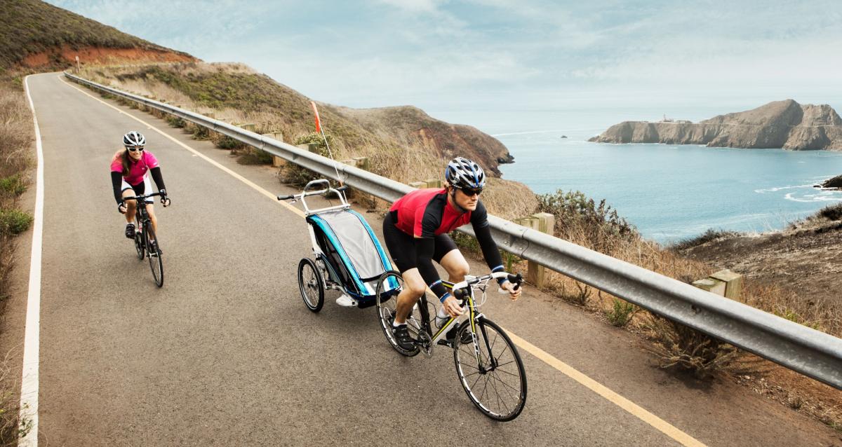 Road bike touring on sale trailer