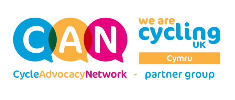 Logo - Cycle Advocacy Network partner group with Cycling UK Cymru