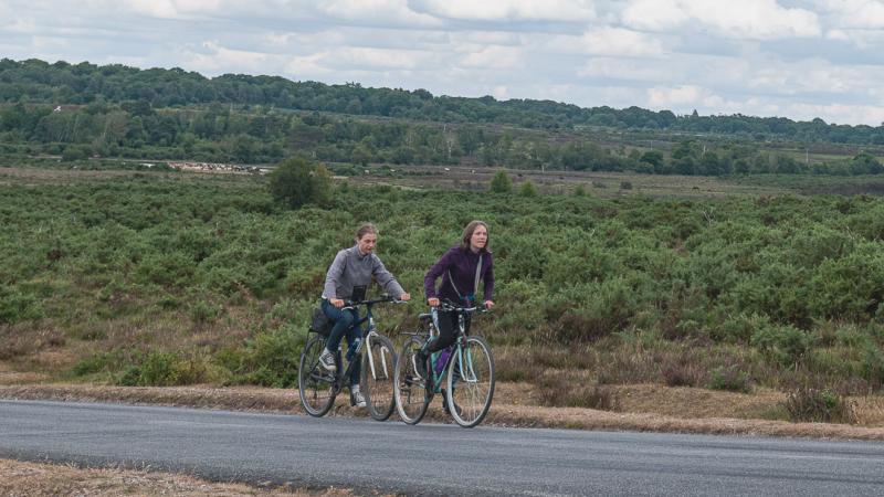 Two cyclists in the New Forest (c) Peter Cornish.jpg
