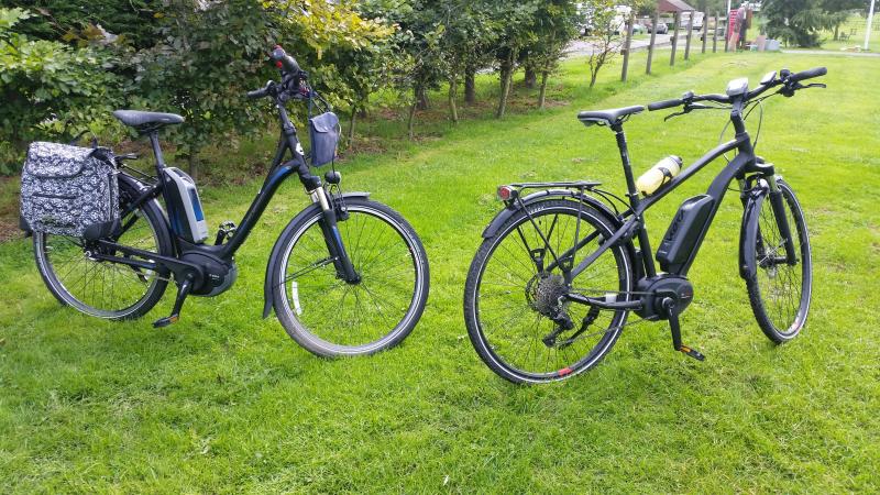 Neil and Cathie's ebikes