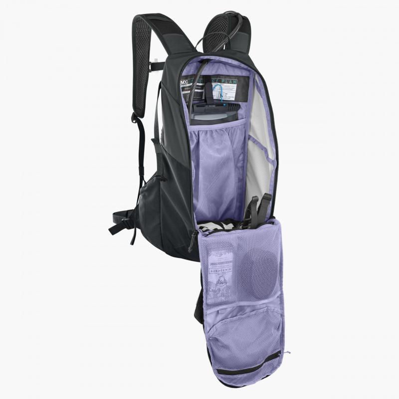 Inside the Evoc Ride 16 backpack. Photo: Evoc