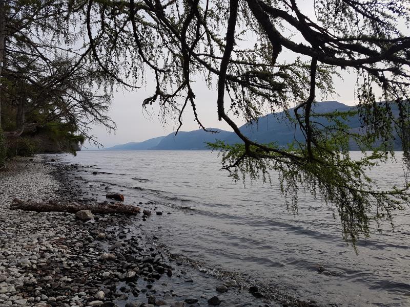 The shores of Loch Ness
