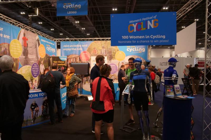 Cycling UK stand