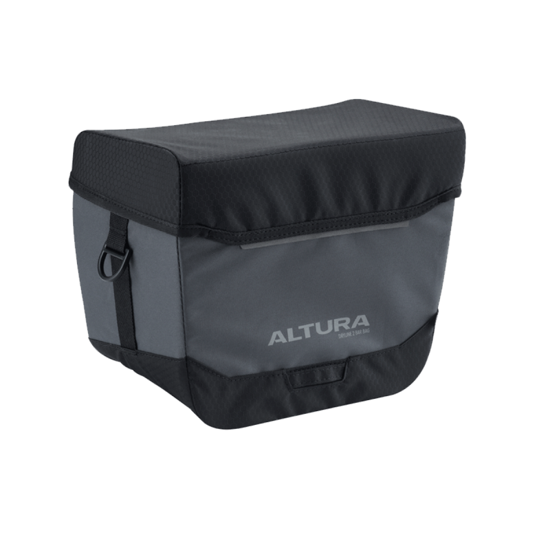 Altura Dryline 2 Barbag, a grey and black square-ish bag with the Altura logo on the front