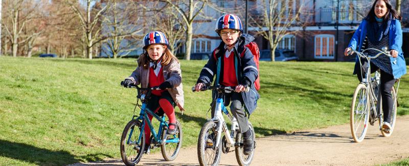 Only 2% of children in England cycled to school in 2019
