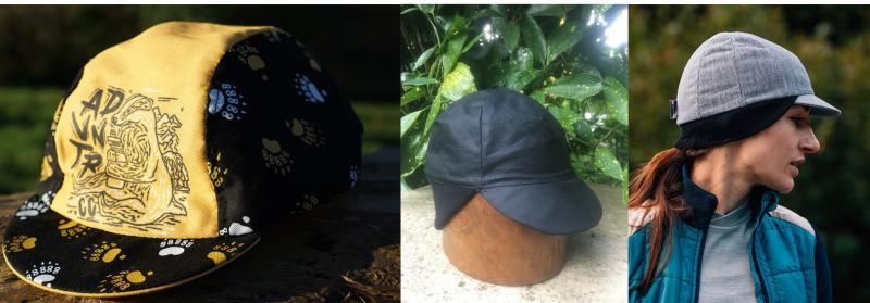 Selection of cycling caps