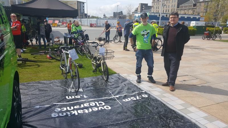 Cycling UK's Close Pass Mats have been used widely across the UK