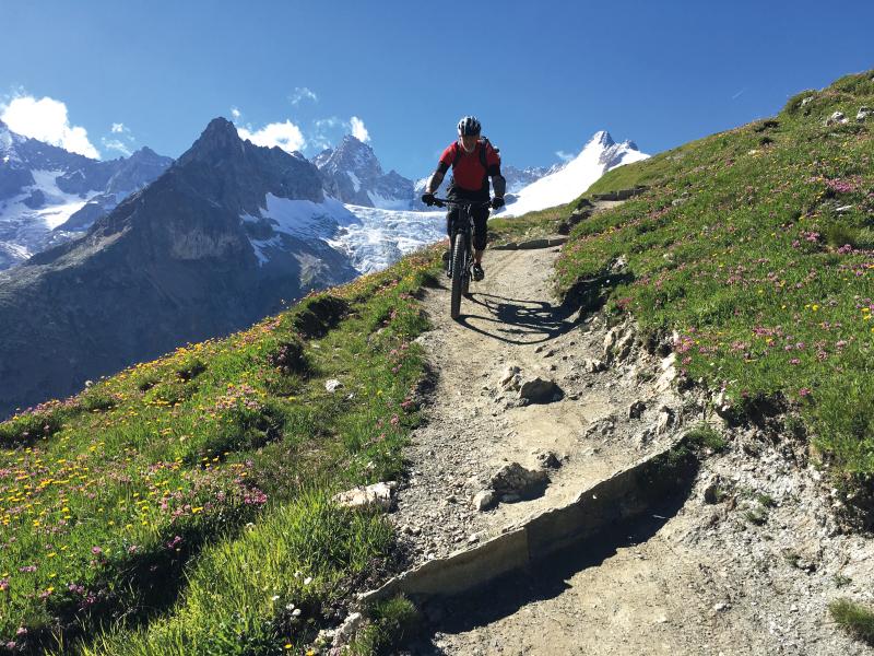 Alpine descents - still fun on a cross-country hardtail