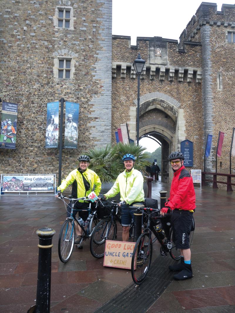 Starting from Cardiff Castle