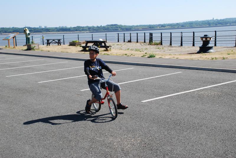 Janet Gregory demonstrates how to scoot