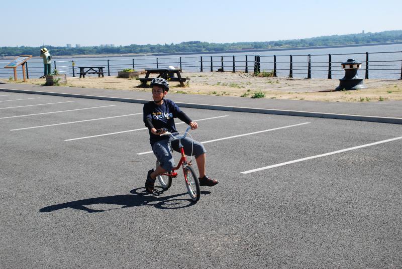 Janet Gregory demonstrates how to scoot