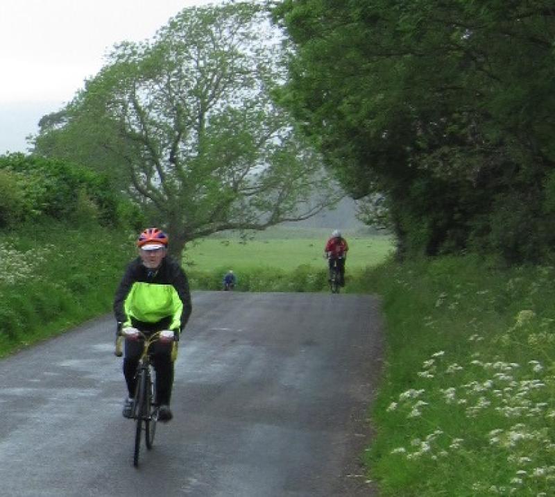 Riders on the Eden Valley Tri-Vets
