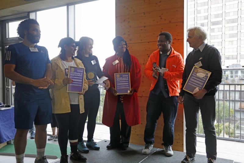 Group at the Volunteer Celebration