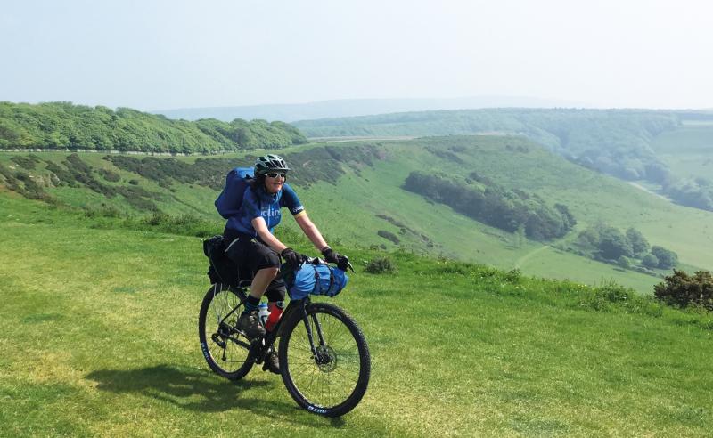 The Bombtrack was well suited to the Dorset Gravel Dash, a 100-mile journey on road and off