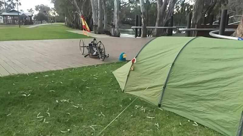 Karen's tent