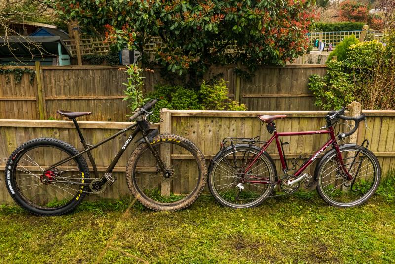 Two clean bikes