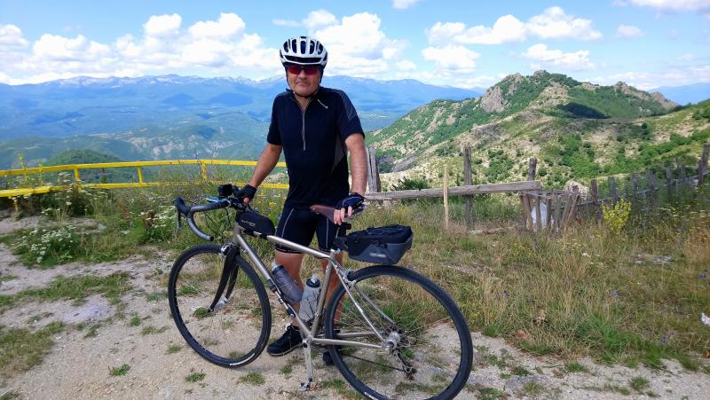 Neil in the Rhodope mountains of Bulgaria