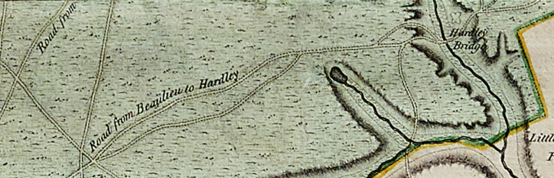 Historic map of the New Forest