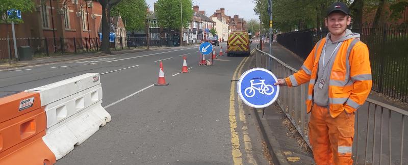 Pop-up cycle lanes have been popping up across the country
