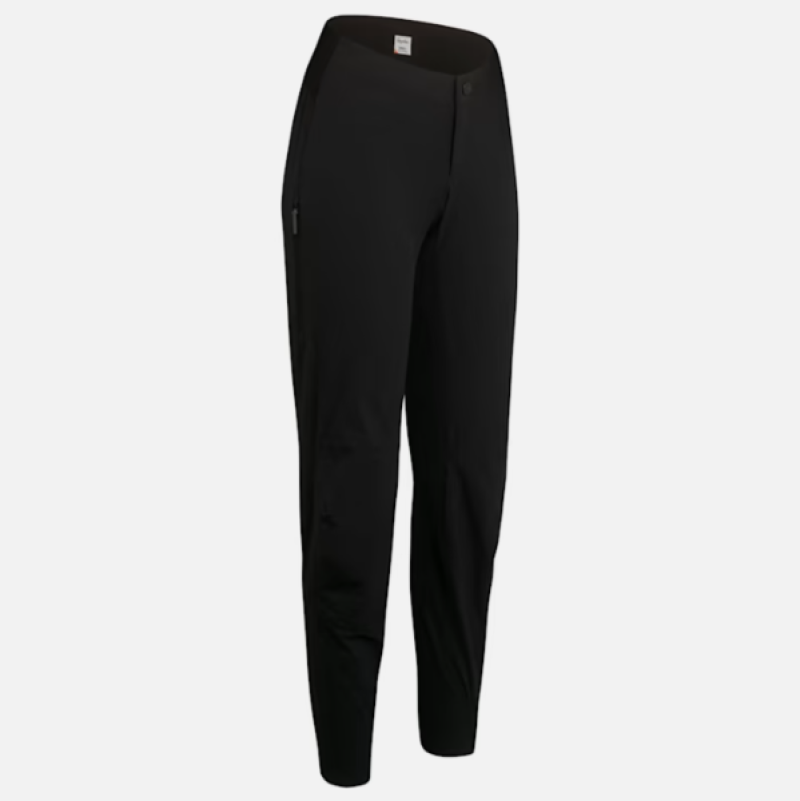 Women's black mountain biking trousers