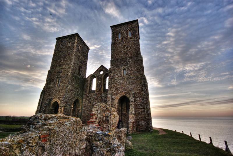 Reculver Towers and Roman Fort