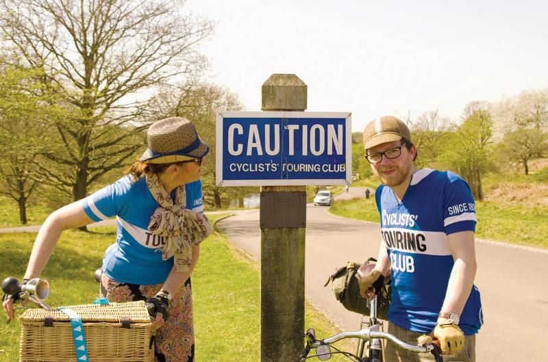 &quot;Caution - Cyclists Touring Club&quot;