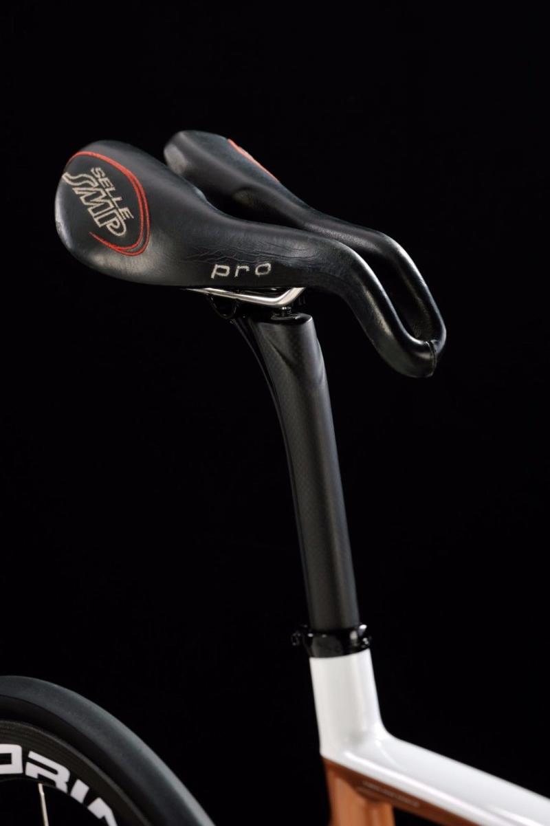 Mark Beaumont's Selle SMP Pro saddle