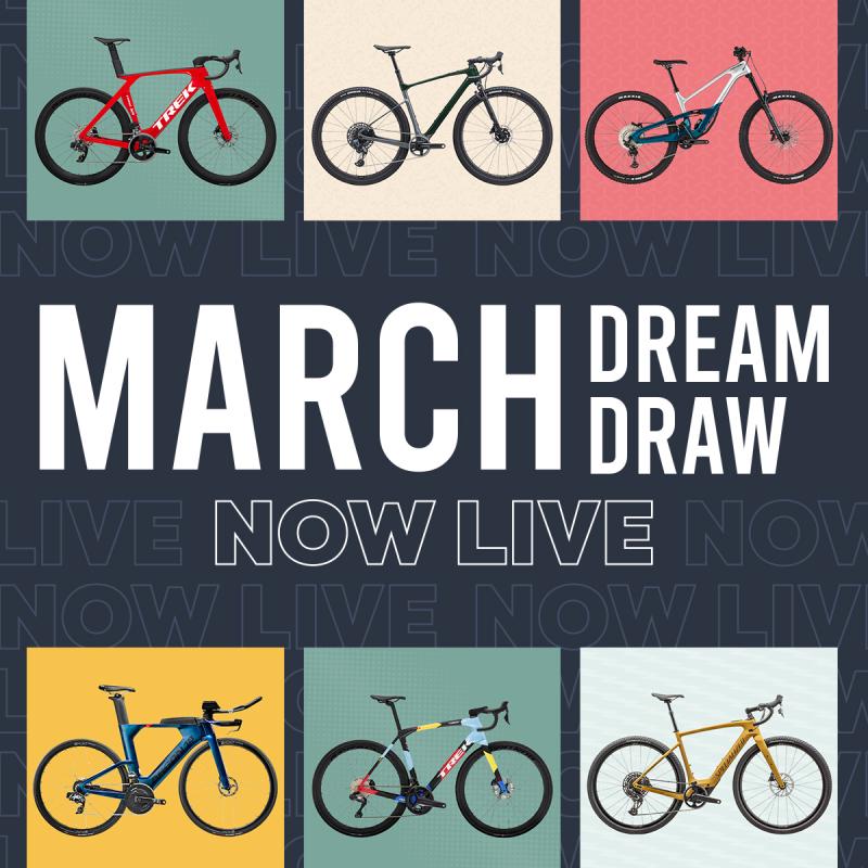 Win your dream bike March dream draw now live