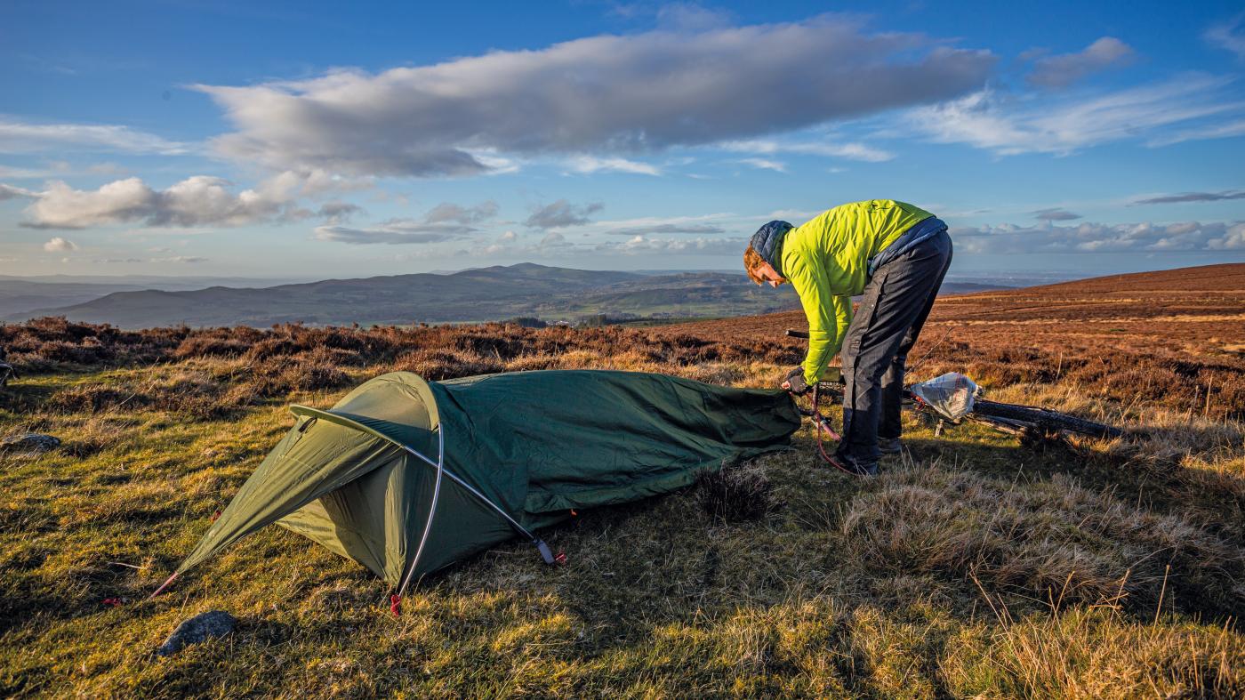 Review Alpkit Elan hooped bivvy bag Cycling UK