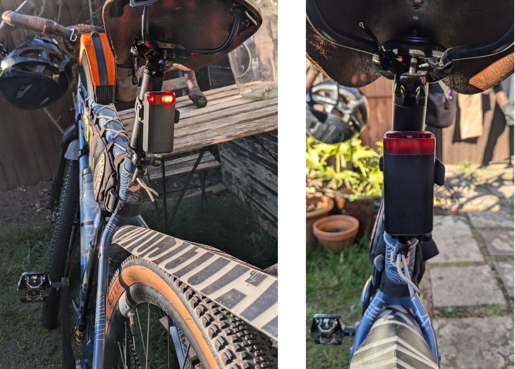 Cycplus Light Review: Cycplus L7 Radar Tail Light cycle light | Cycling UK