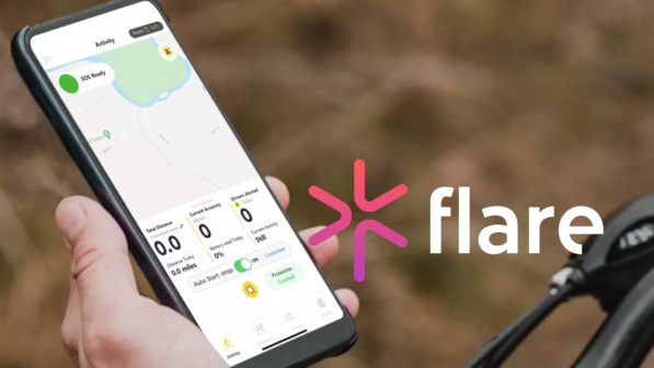 Flare Cycling App Logo