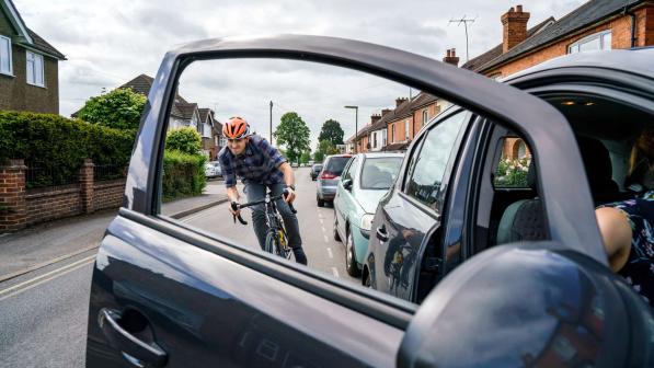 Car-dooring is a huge problem for cyclists