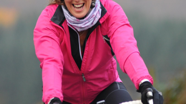 Headshot of Jane Prowse, nominated as a cycle influencer in Cycling UK’s 100 Women in Cycling 2024