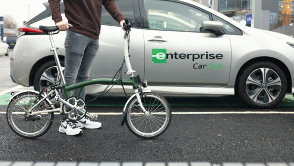 Enterprise Car Club offer on Cycling UK membership