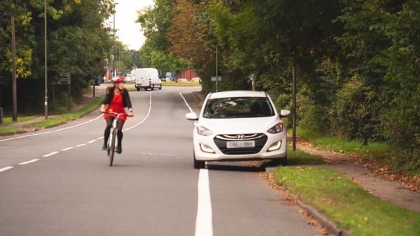 Mandatory cycle lane clearance
