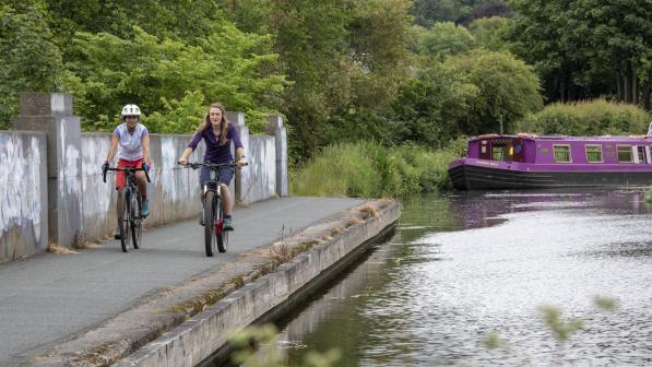Cycling on towpaths Cycling UK