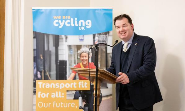 Guy Opperman MP, Minister for Roads and Local Transport, during his speech