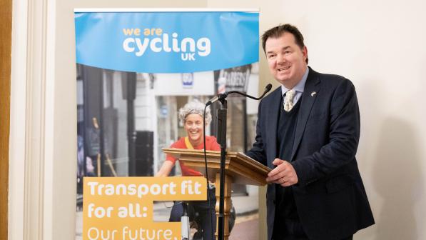 Guy Opperman MP, Minister for Roads and Local Transport, during his speech