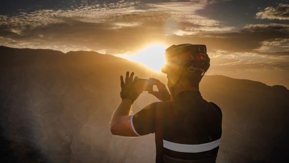 Bikingman Oman Ultra Cycling race 2019, Oman. Jebel Shamns canyon