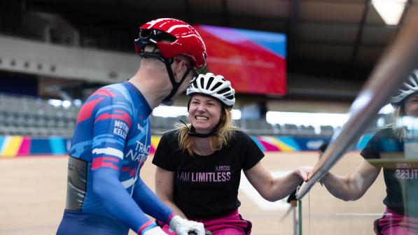 Lyndsey Hollands Limitless Event with British Cycling