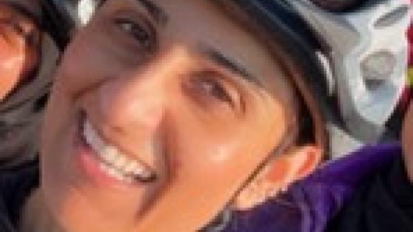 Nasrin Yusaf has been nominated as a community champion for her dedication to empowering women from diverse backgrounds to ride, making cycling accessible and inspiring confidence, independence and joy through her inclusive sessions and support.