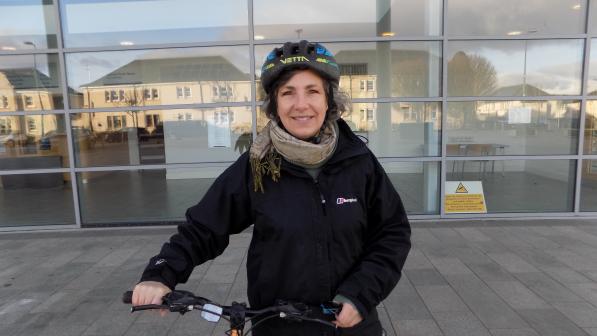 Head shot Rachel Nunn of selected as a cycle influencer in Cycling UK's 100 Women in Cycling 2024
